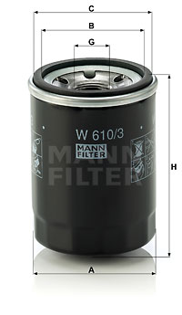 Oil Filter W 610/3