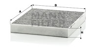 Cabin Air Filter CUK 2141