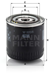 Oil Filter W 920/6