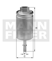 Fuel Filter WK 6006