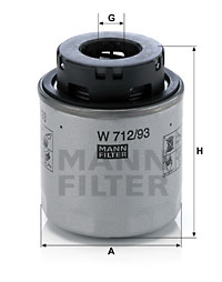 Oil Filter W 712/93