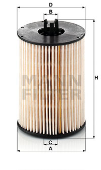 Fuel Filter PU 821 x-2
