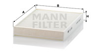 Cabin Air Filter CU 2736-2