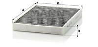 Cabin Air Filter CUK 2736-2