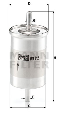 Fuel Filter WK 612