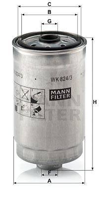 Fuel Filter WK 824/3