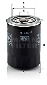 Oil Filter WP 928/83