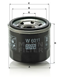 Oil Filter W 6011