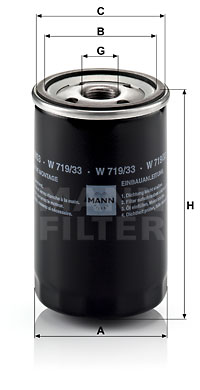 Oil Filter W 719/33