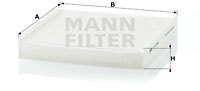 Cabin Air Filter CU 2245